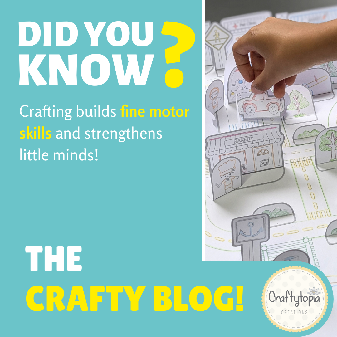The Secret Power of Crafting: How Snipping, Folding, and Pasting Build Kids' Fine Motor Skills and Focus