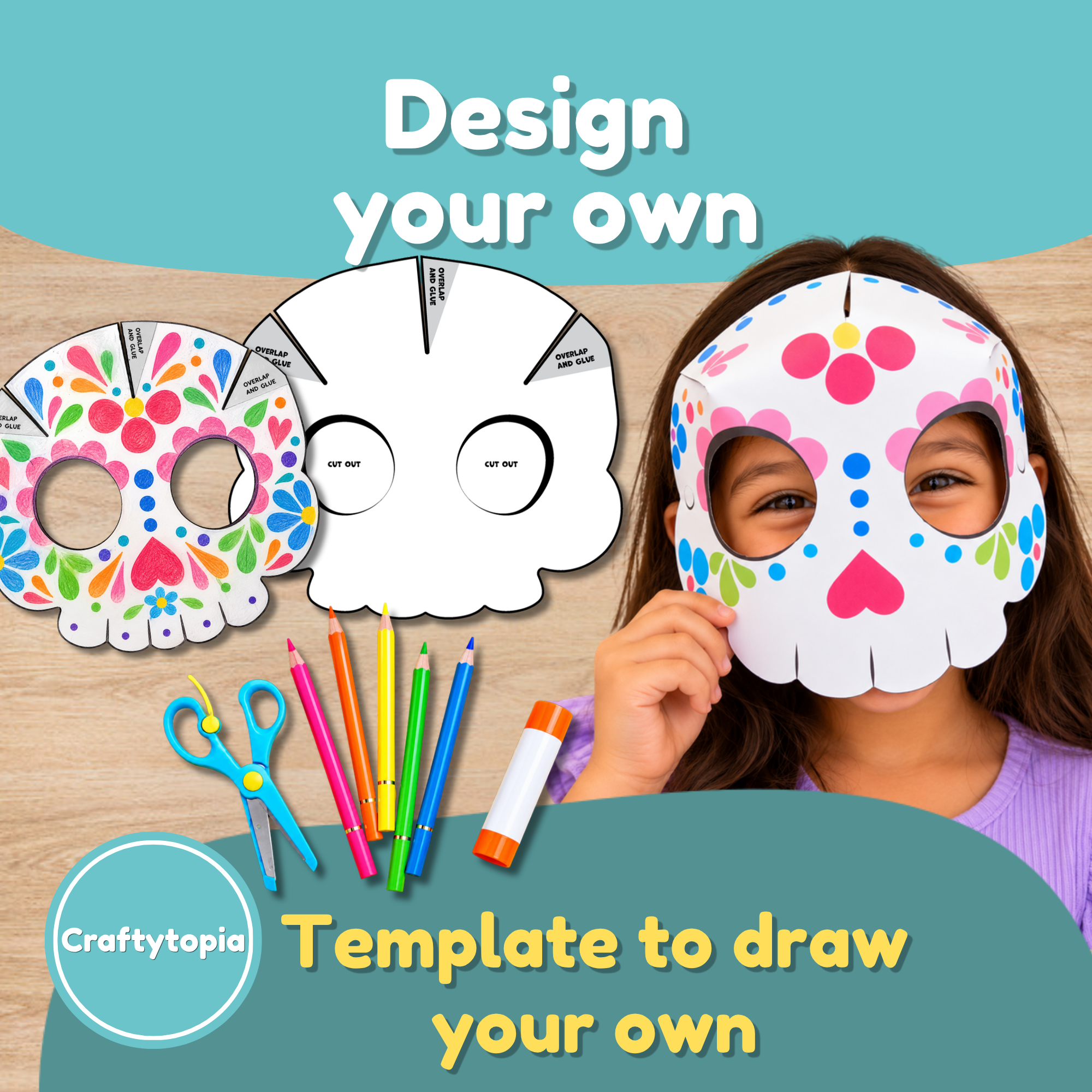 Bilingual English and Spanish reading pages explaining what calaveritas mean for Día de Muertos
