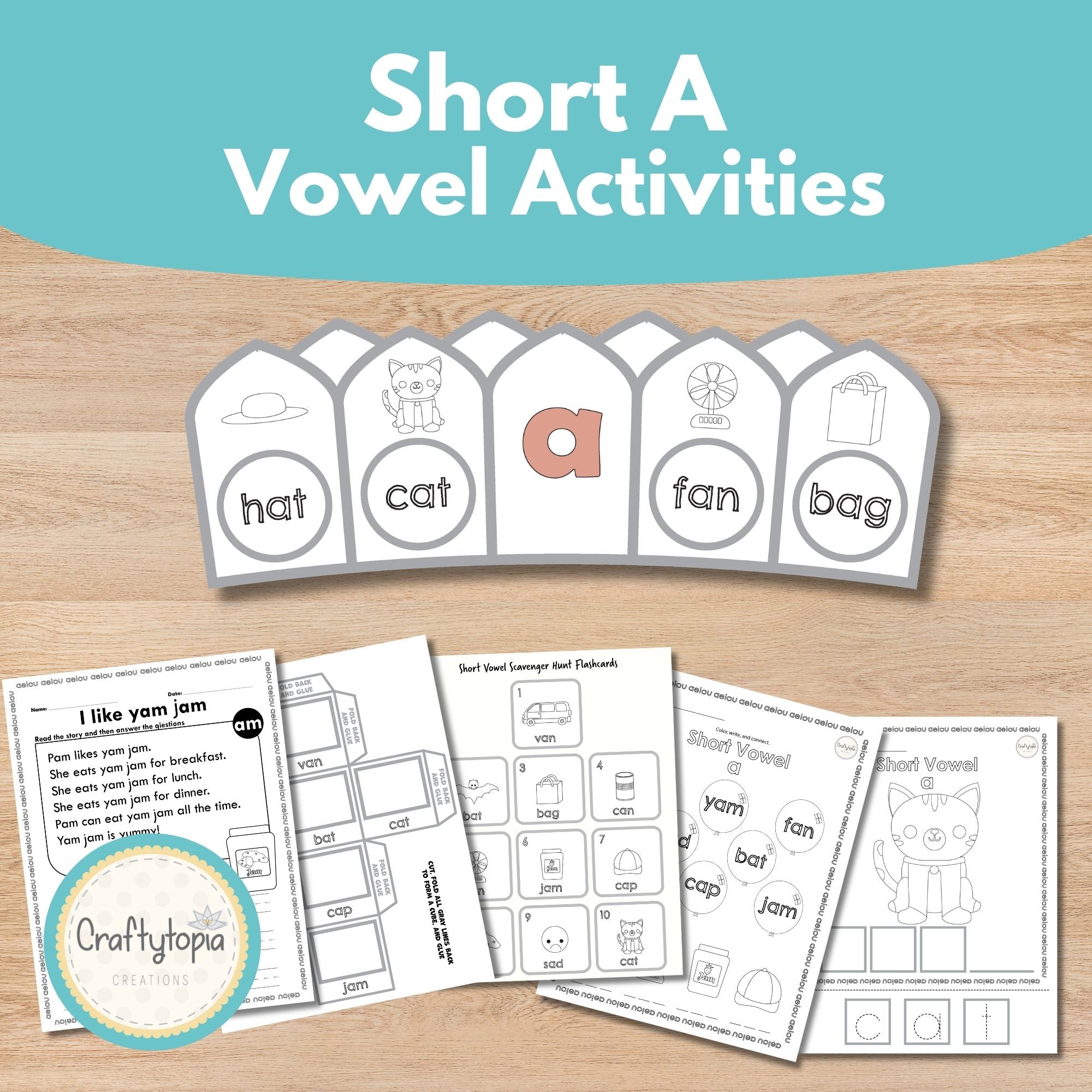 Printable Short a Kids Activity