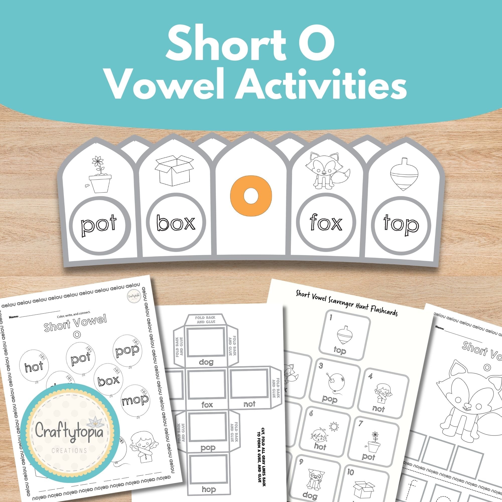 Printable Short o Kids Activity