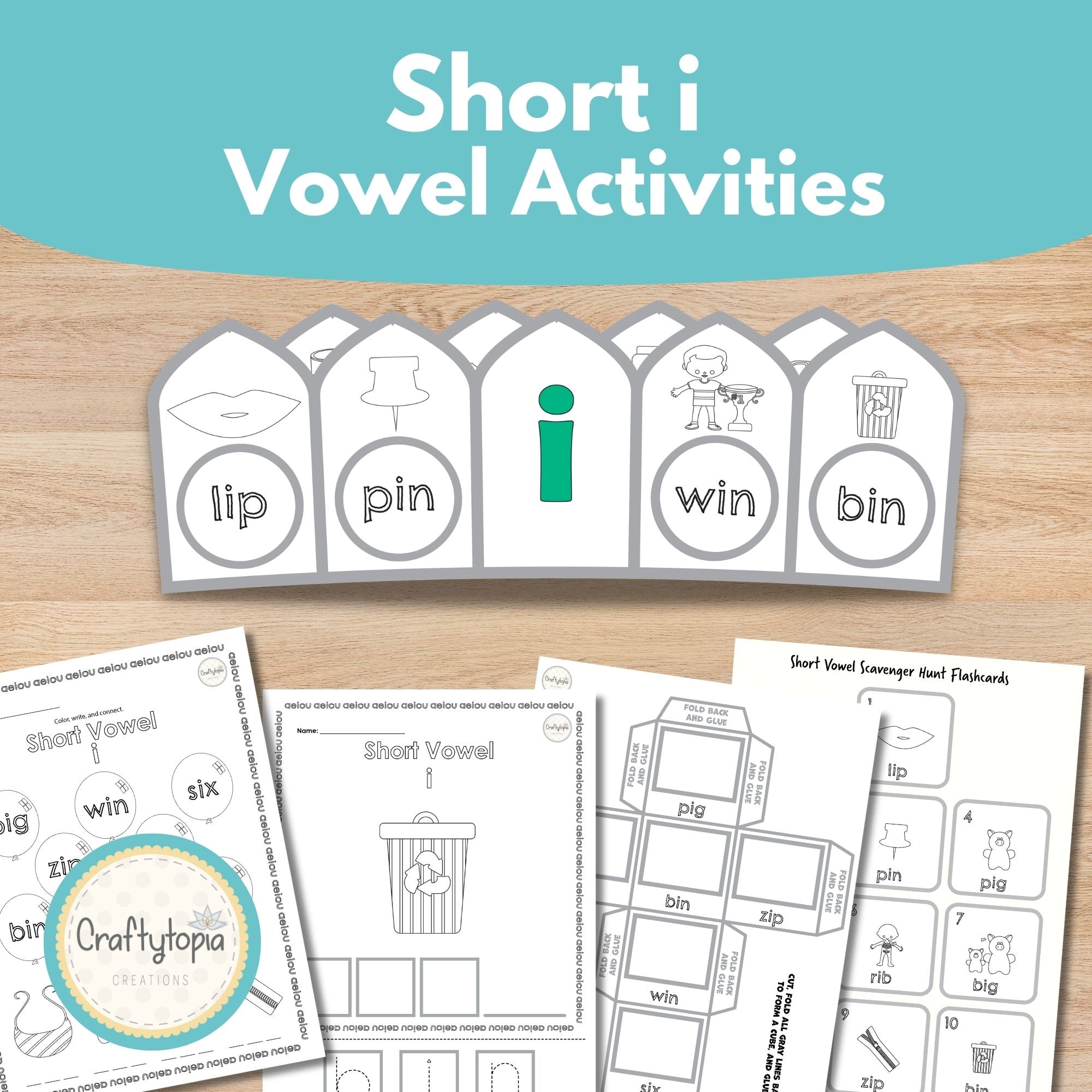Printable Short i Kids Activity