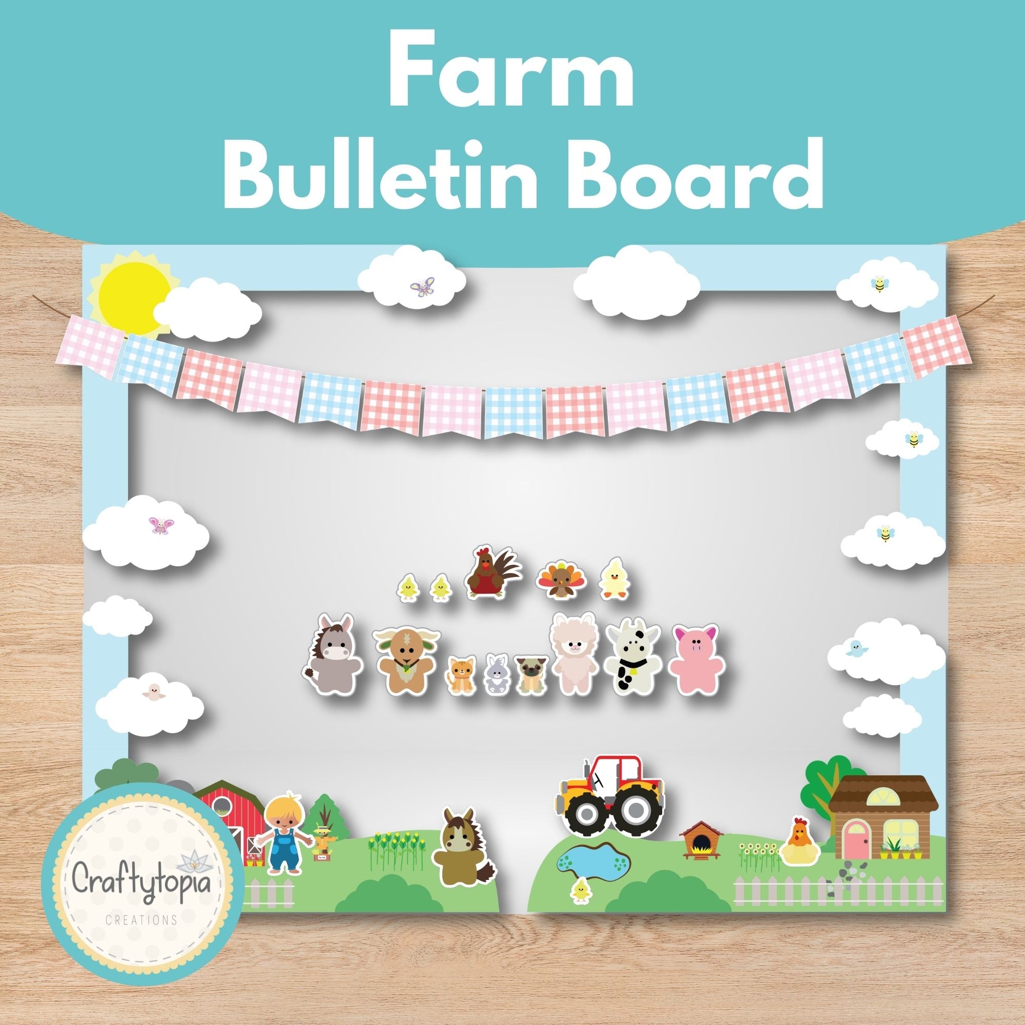 Printable Farm Bulletin Board