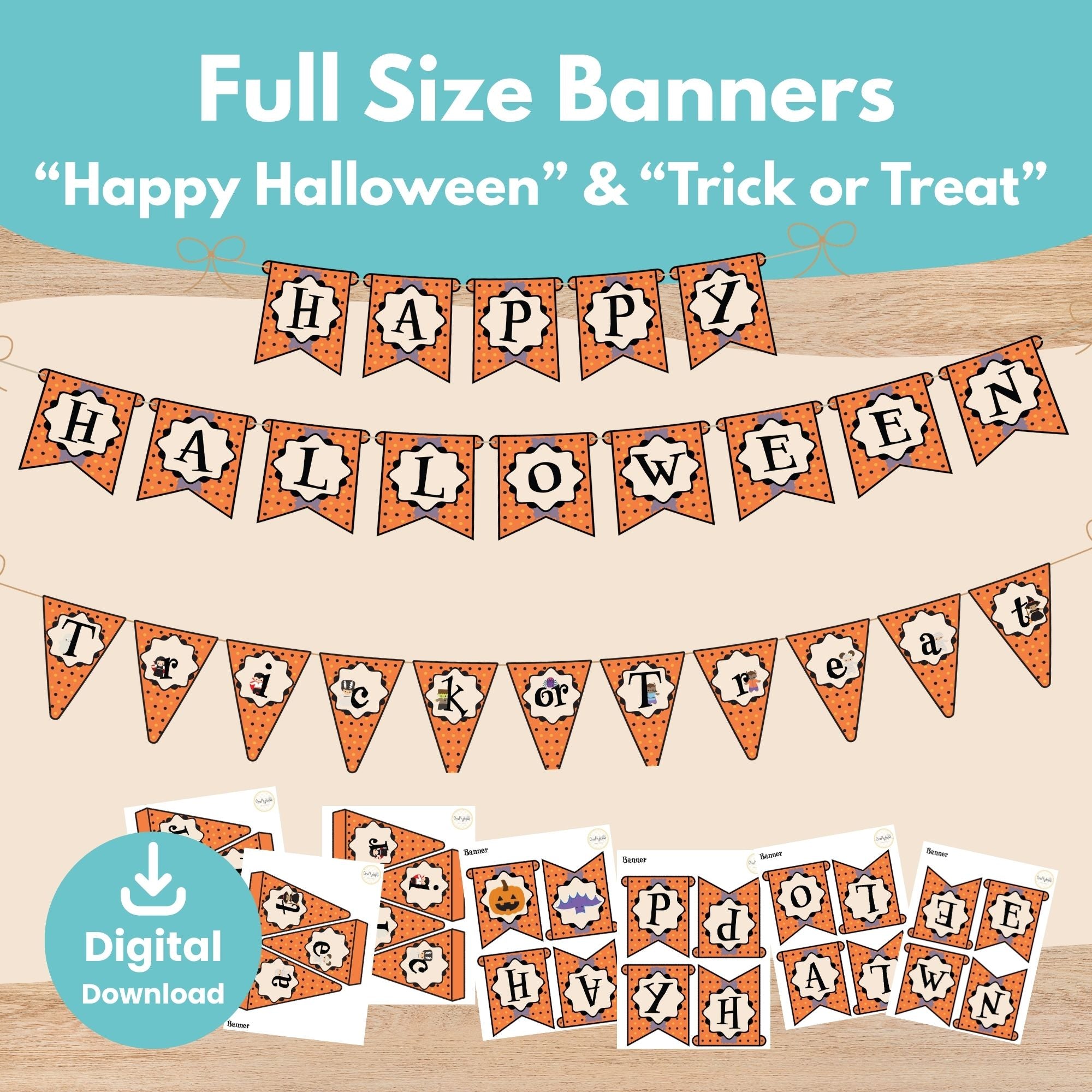Printable Halloween Party Decorations 