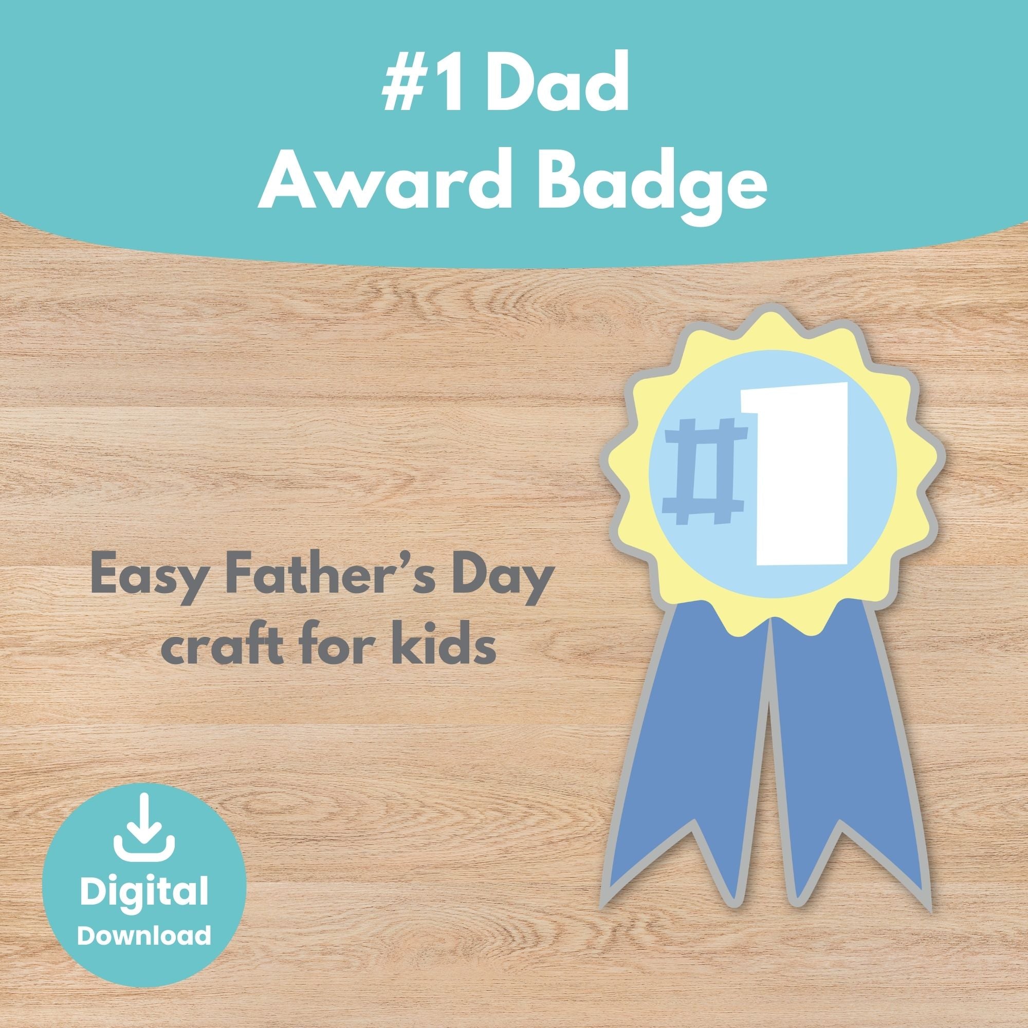 Printable Father's Day Craft Kids Activity