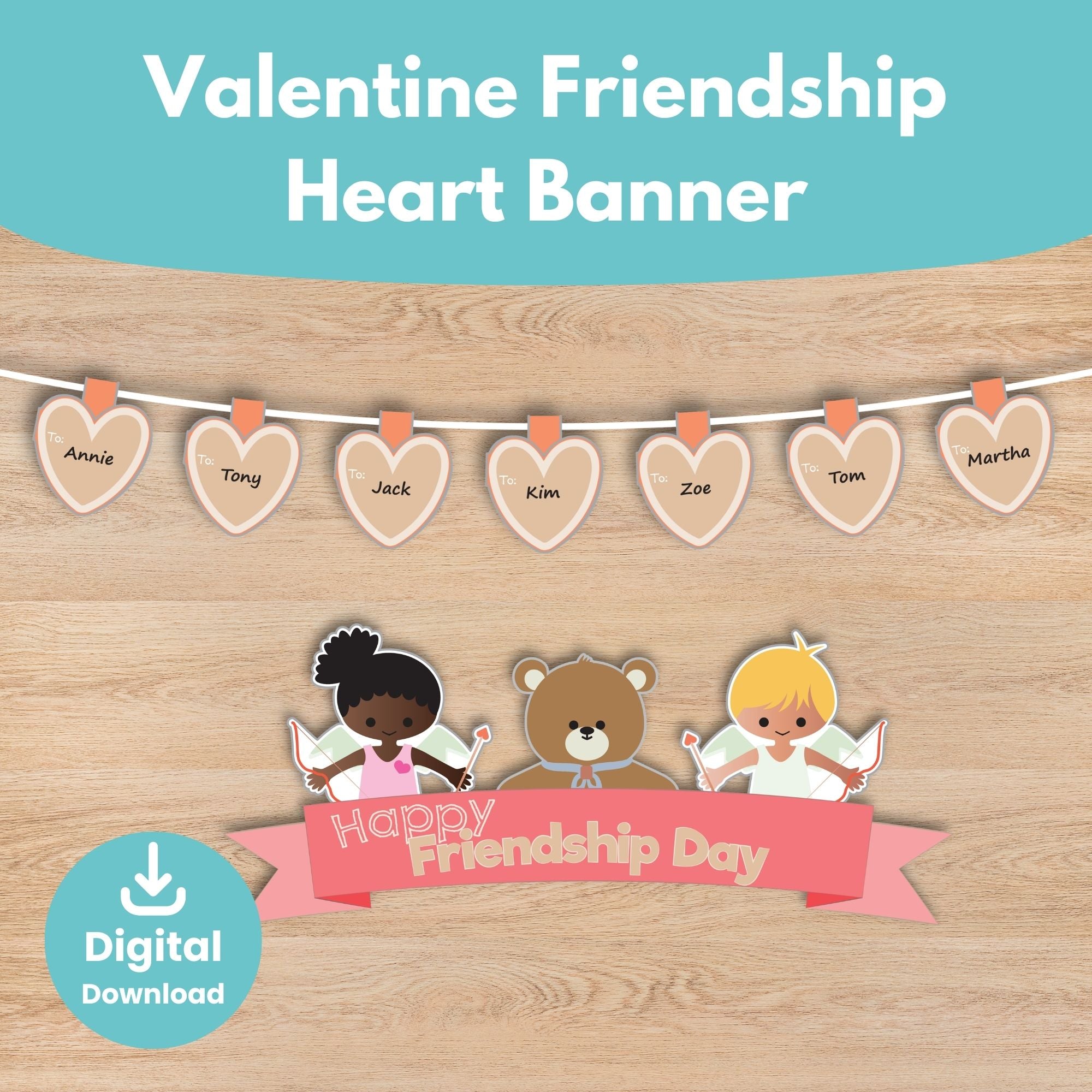 Printable Valentine Bulletin Board Decoration