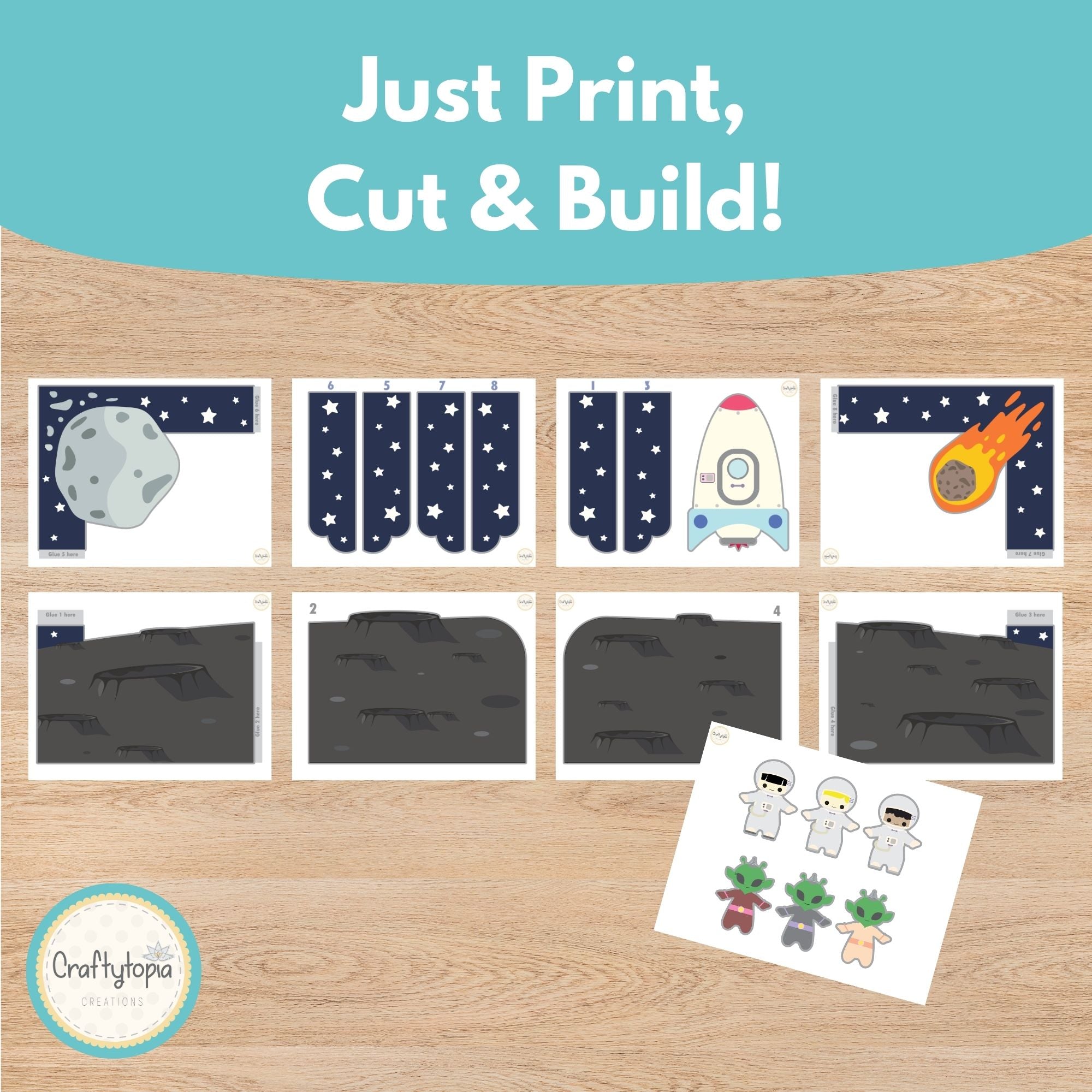 Printable Solar System Bulletin Board Decoration