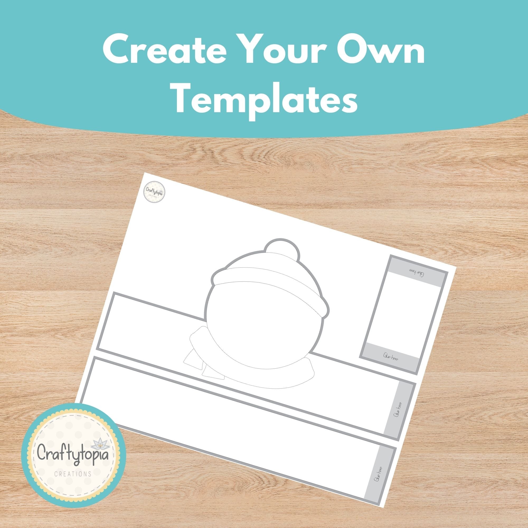 Printable Christmas Crown Craft Kids Activity template