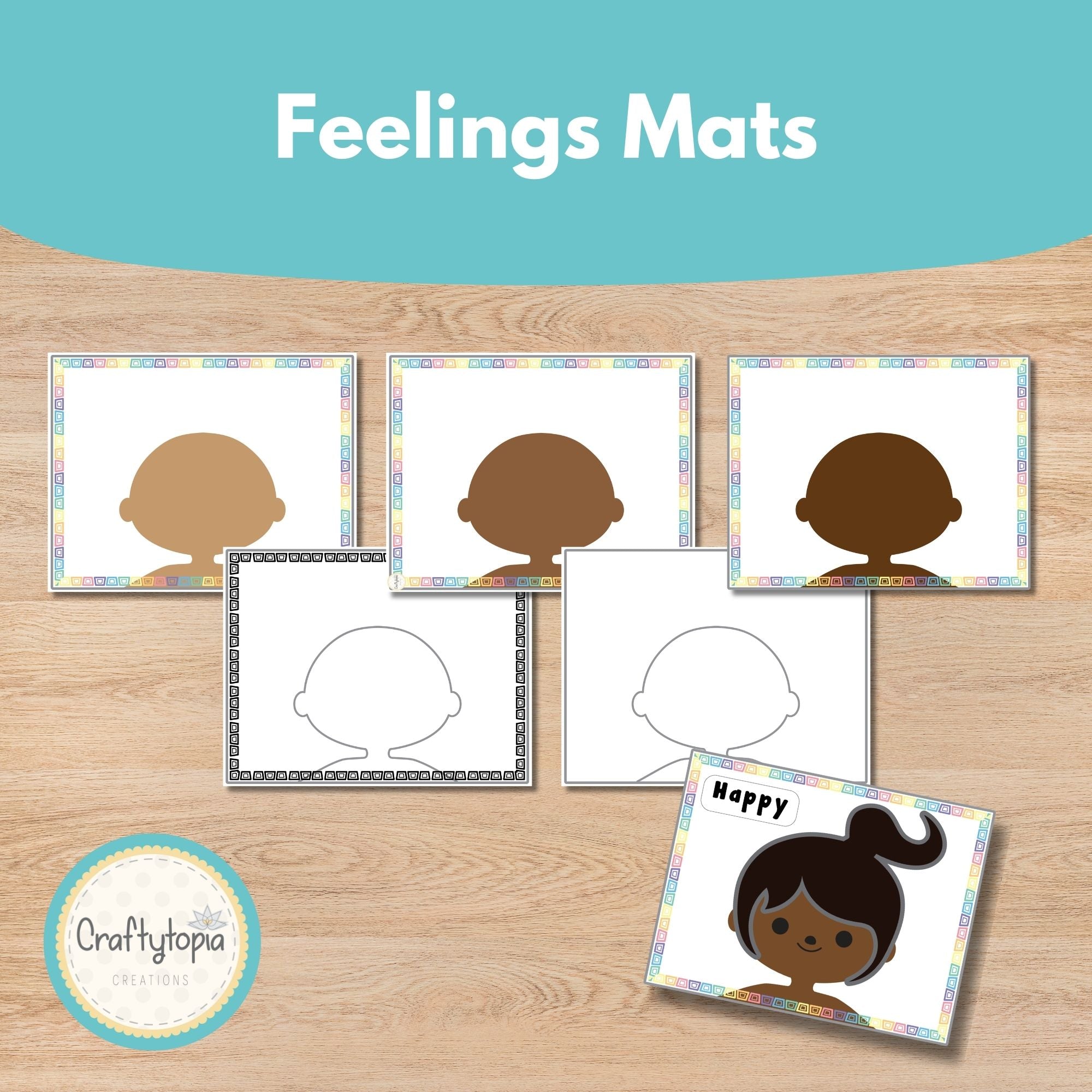Feelings Cube Social Emotional Learning Activity