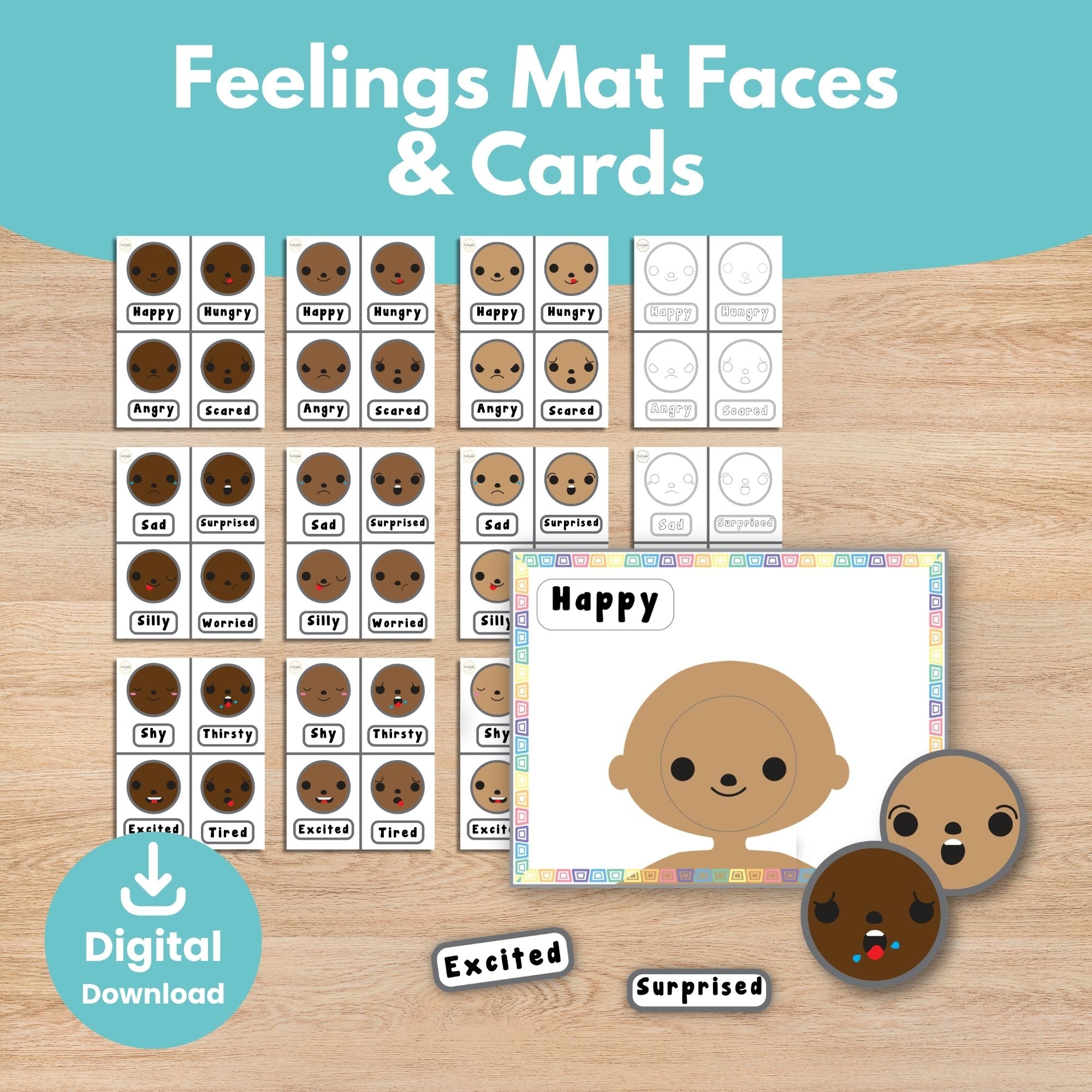 Feelings Cube Social Emotional Learning Activity