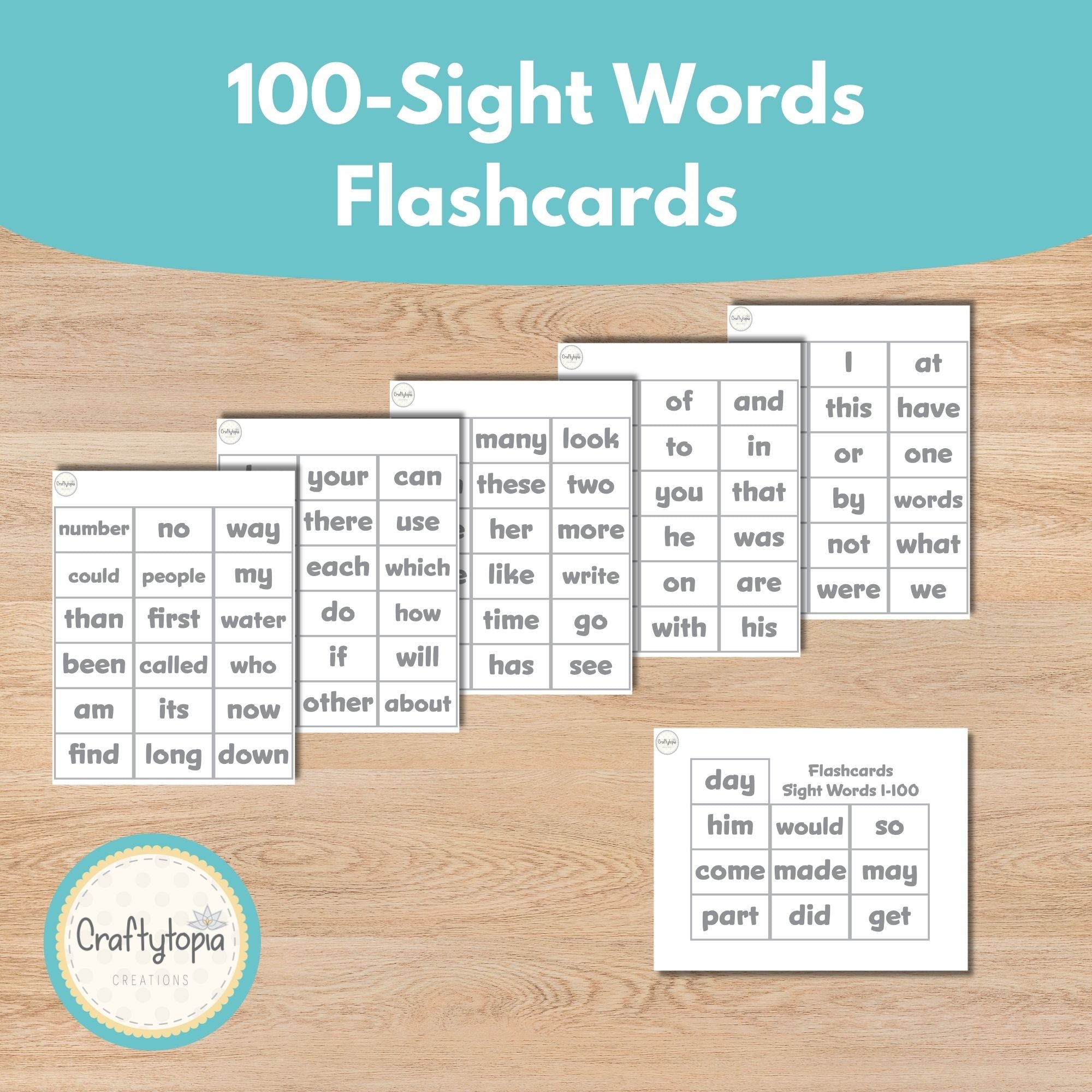 Printable Sight Words Laptop Kids Activity