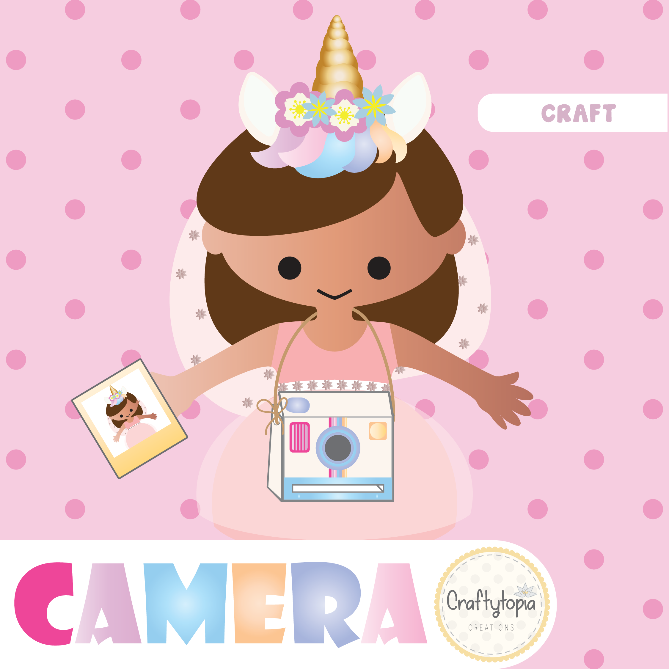Printable Camera Craft Kids Activity