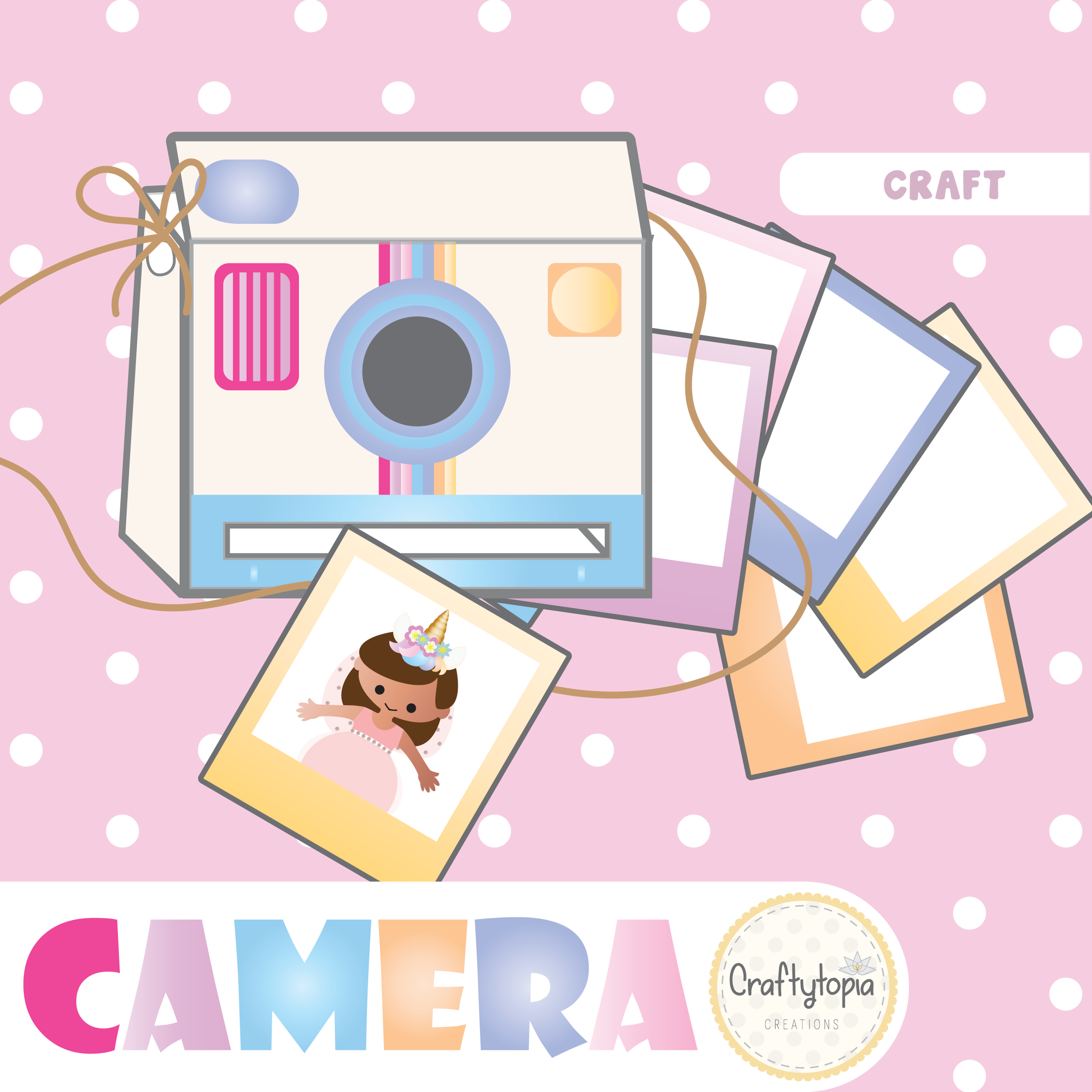 Printable Camera Craft Kids Activity