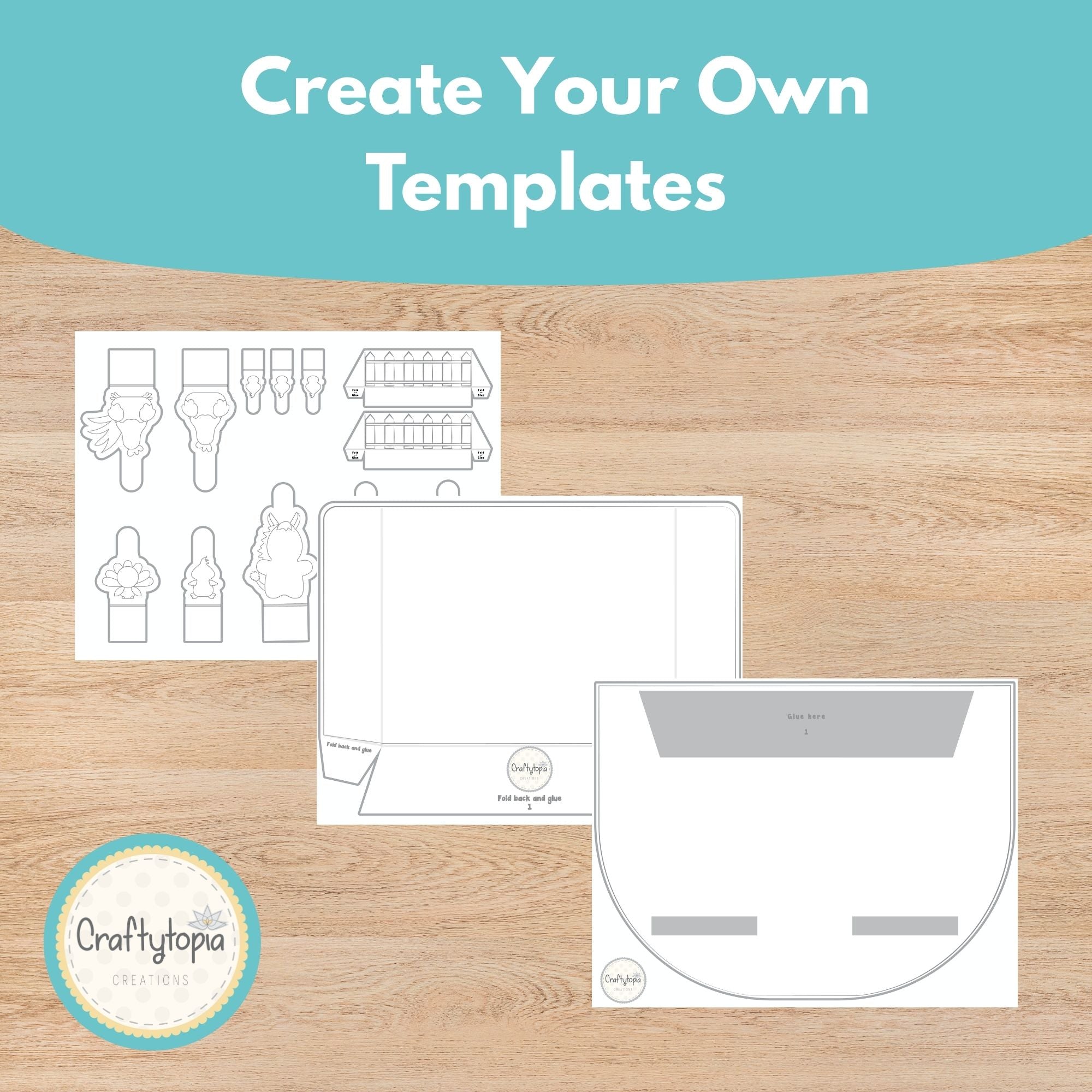 Printable Chicken Coop Scene Puppets Kids Activity templates