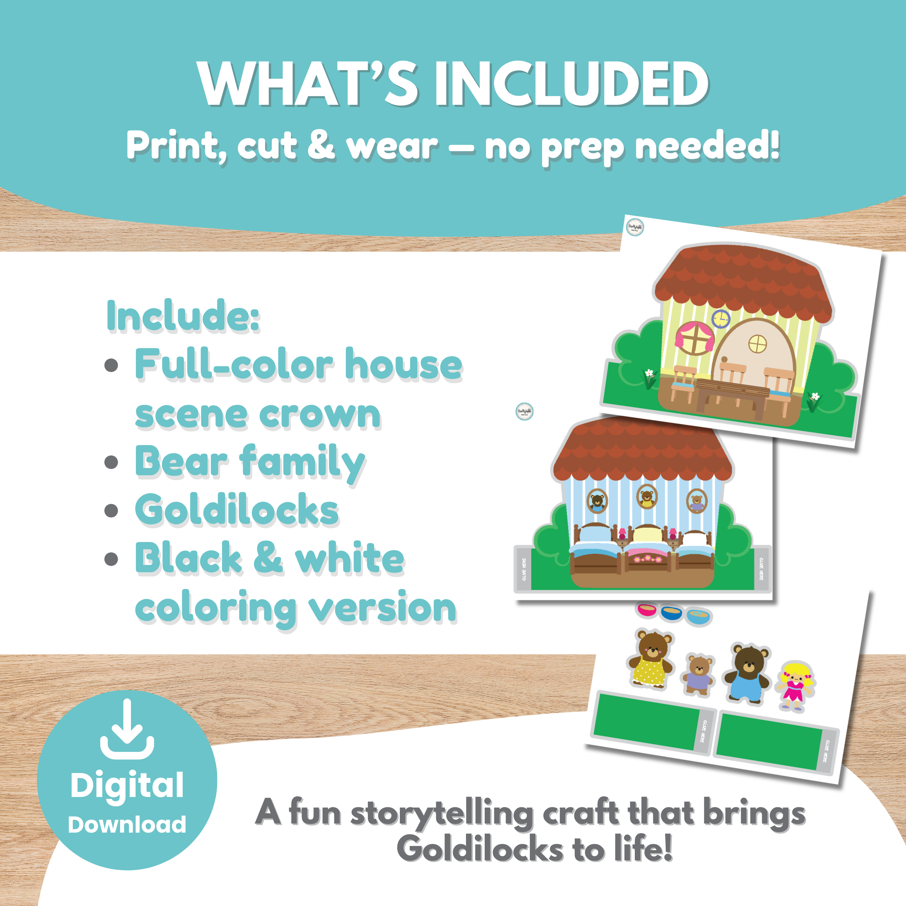 GoldilocksCutandPasteCrown 2