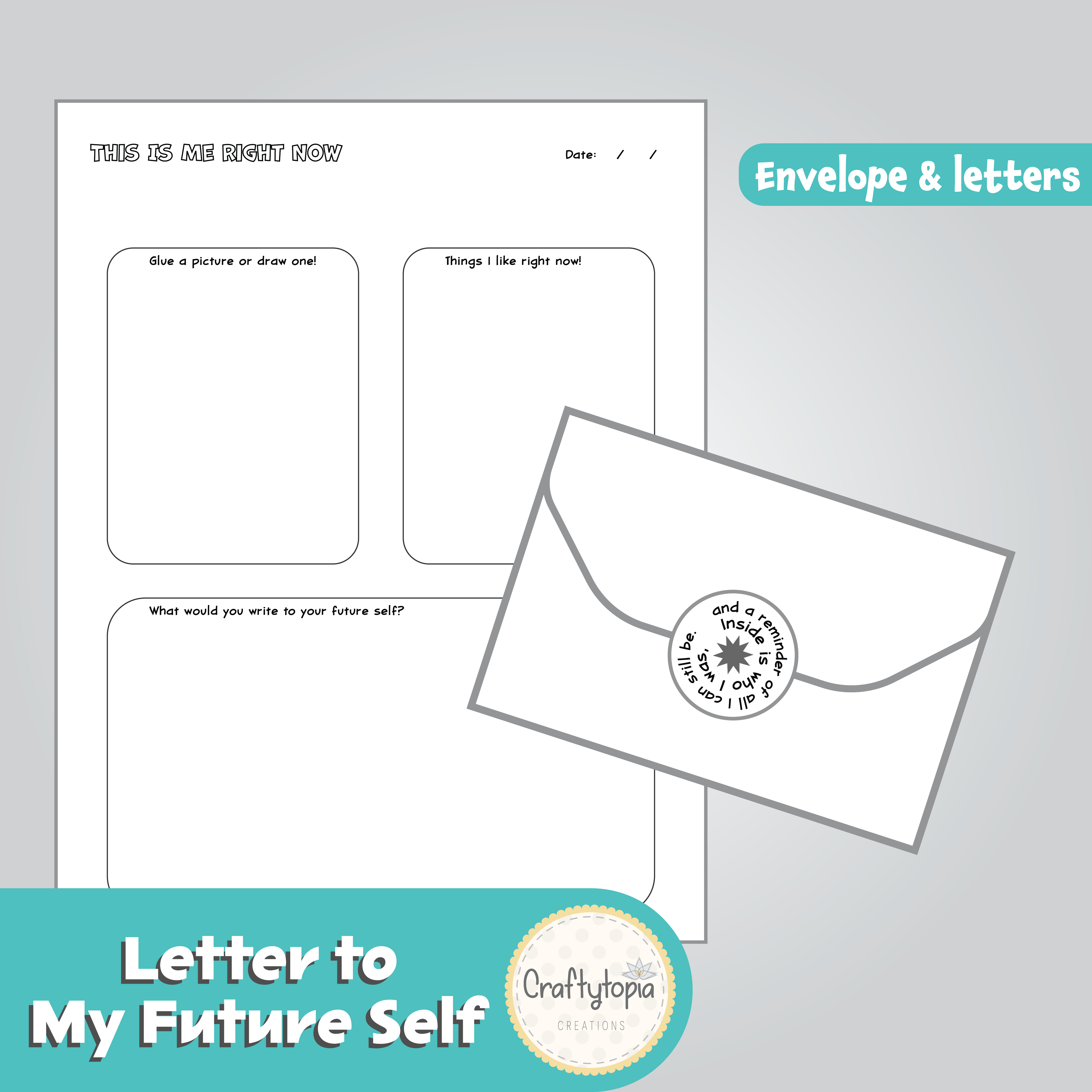 Printable Letter to My Future Self Writing Activity 