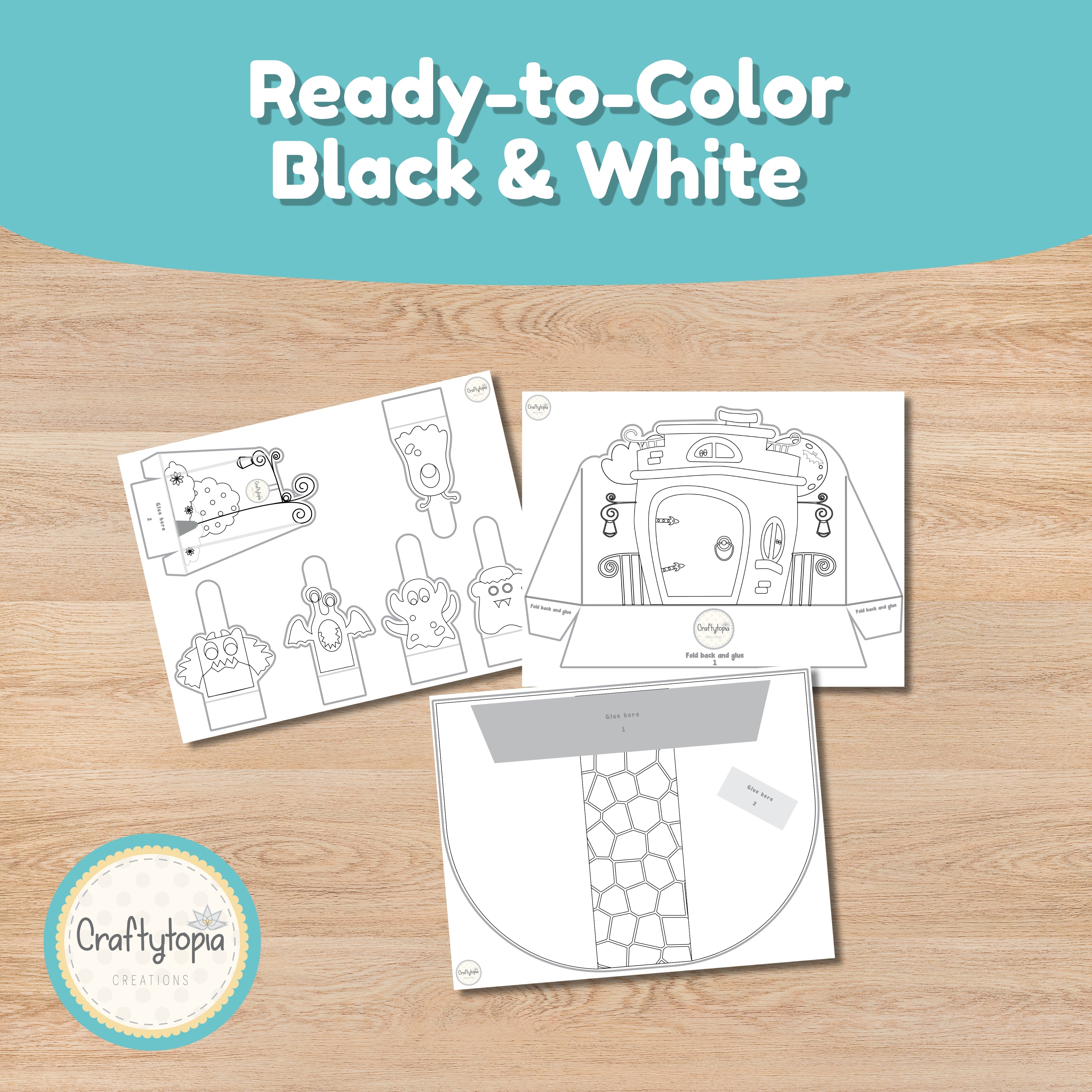 Halloween dramatic play activity for children