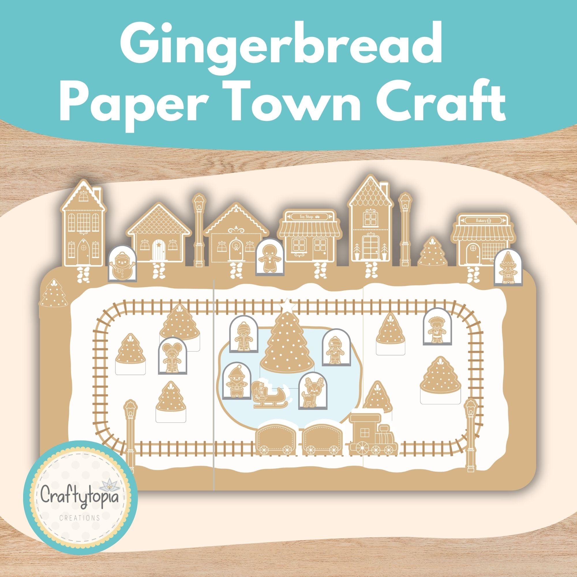Holiday dramatic play craft for kids