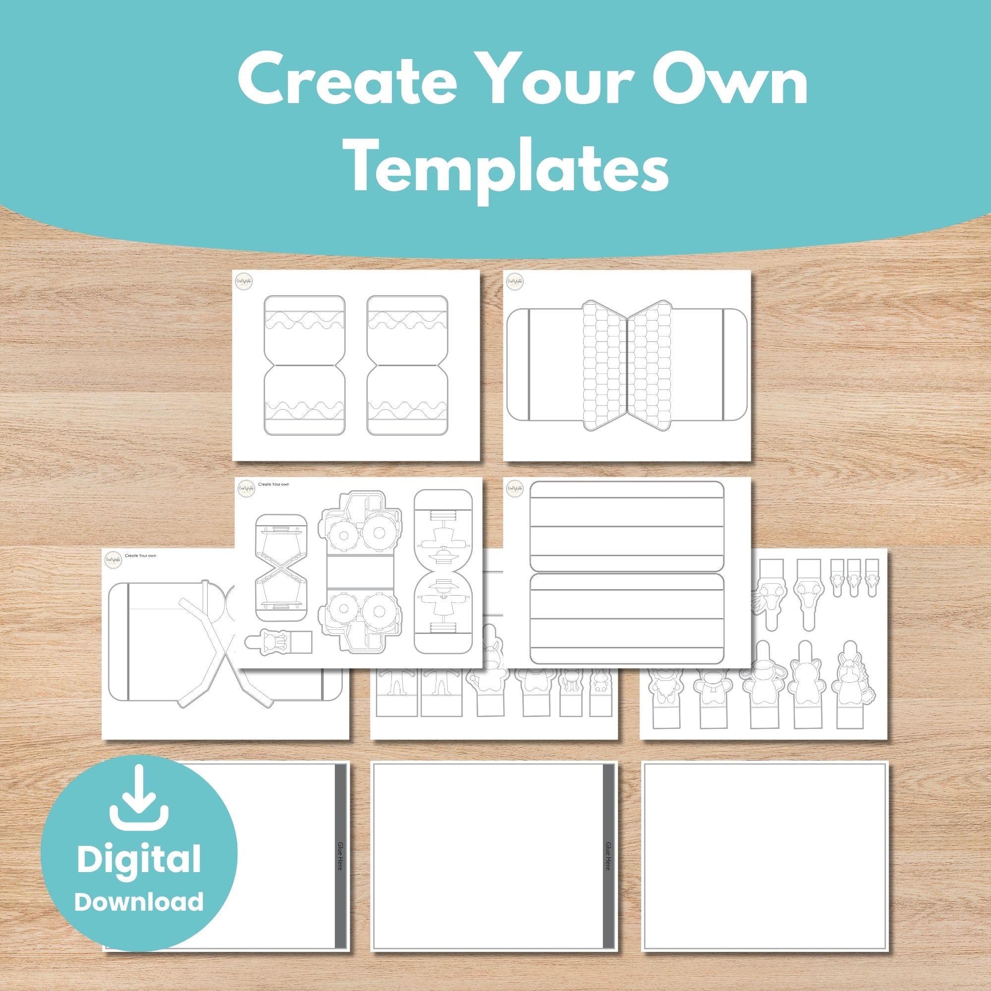 Black and white paper farm coloring storytelling activity for classroom and homeschool learning | Craftytopia Creations