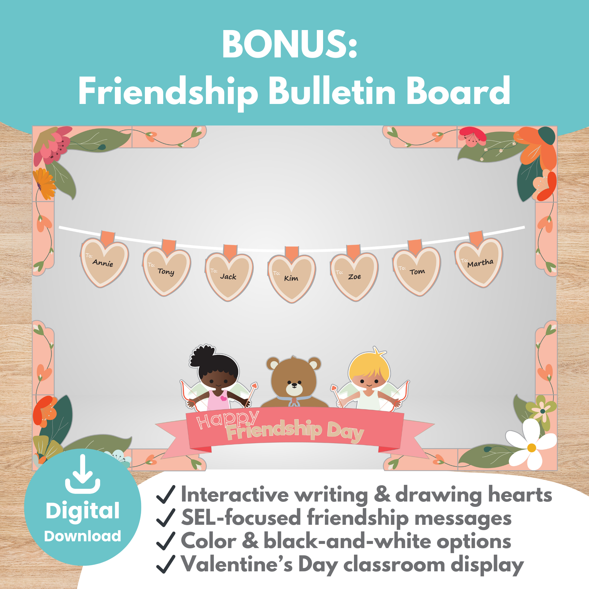 Printable Valentine Bundle Kids Activity