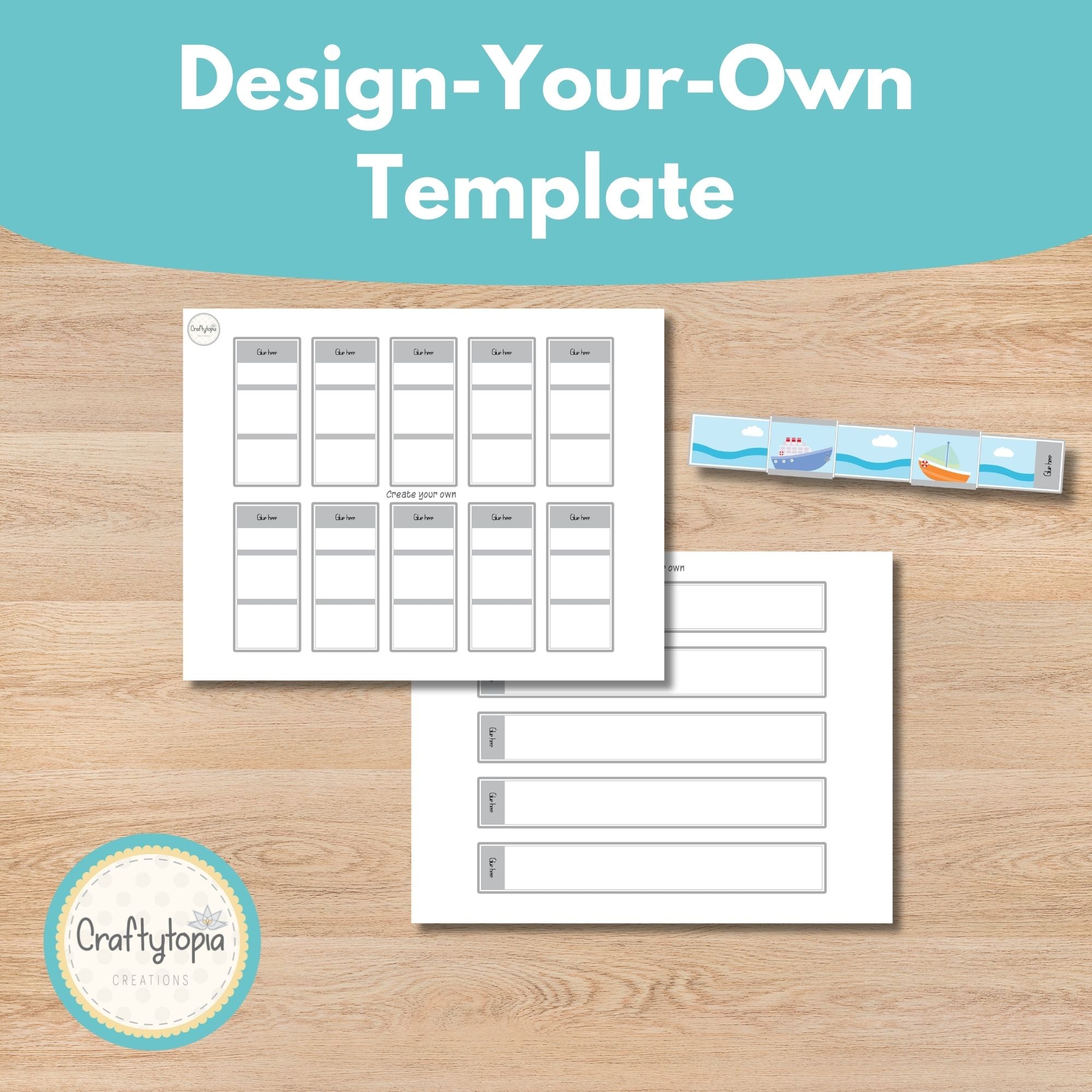 Printable Community Transportation Bracelets Kids Activity templates