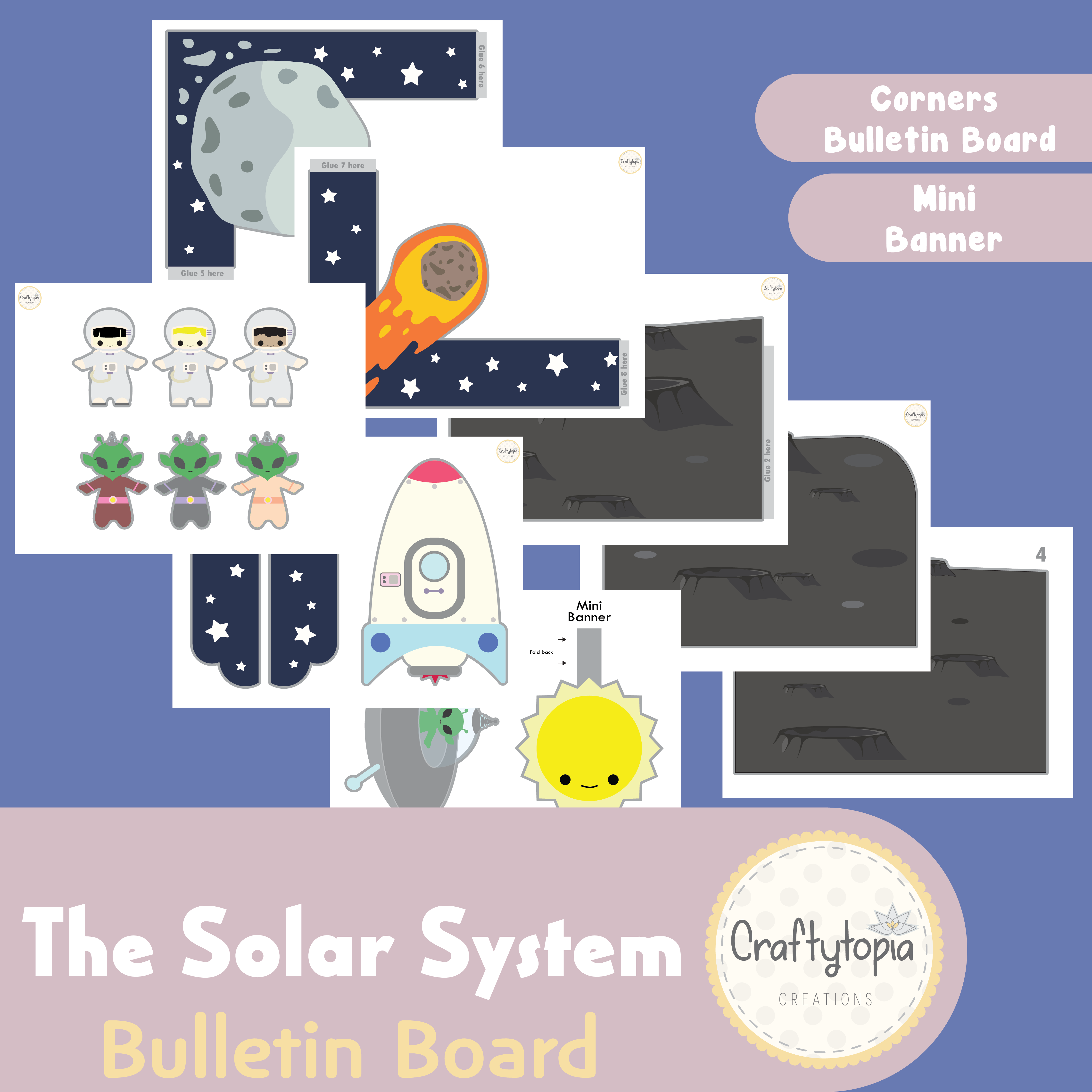 Printable Solar System Bulletin Board Decoration