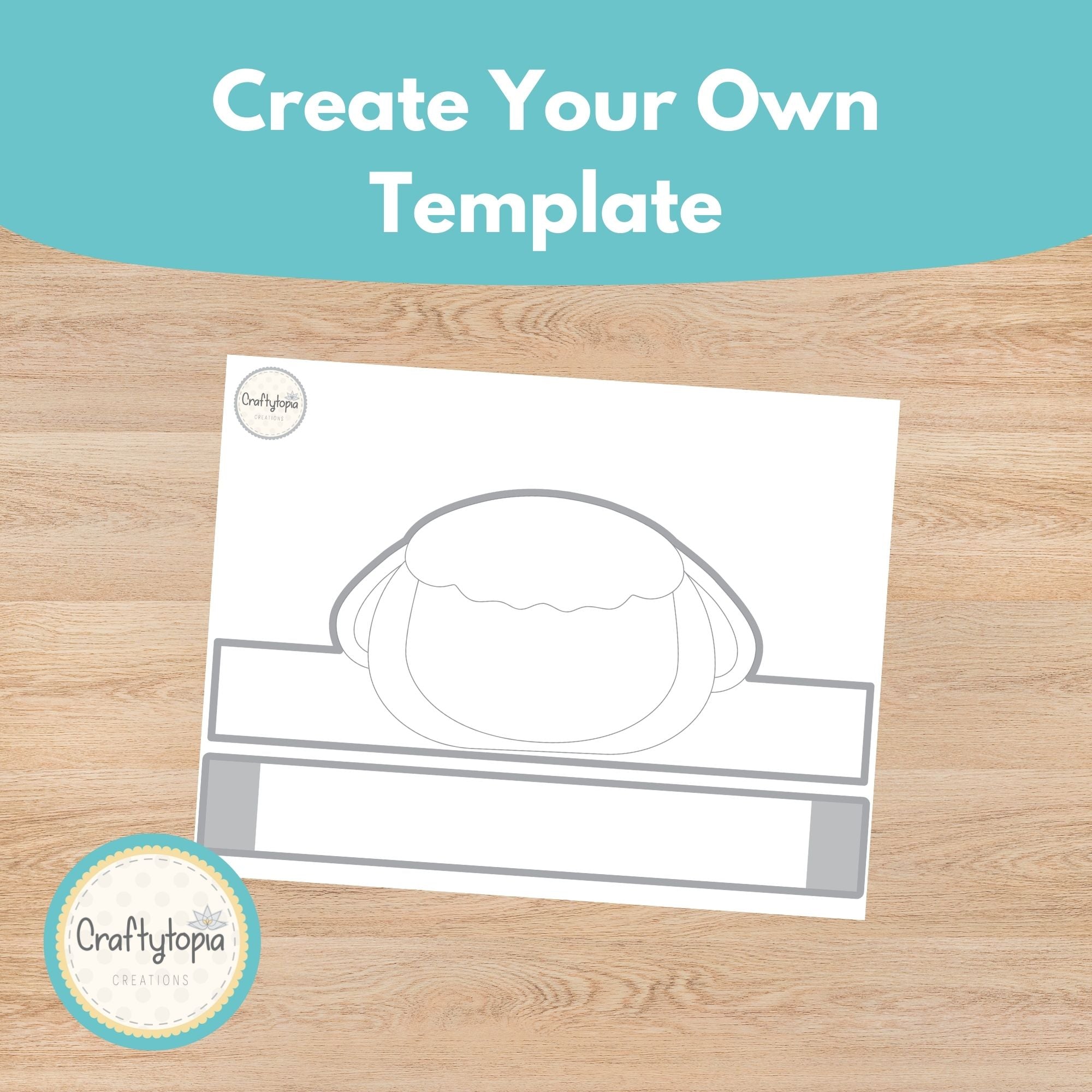 Printable Farm Animals Crown Craft Kids Activity template